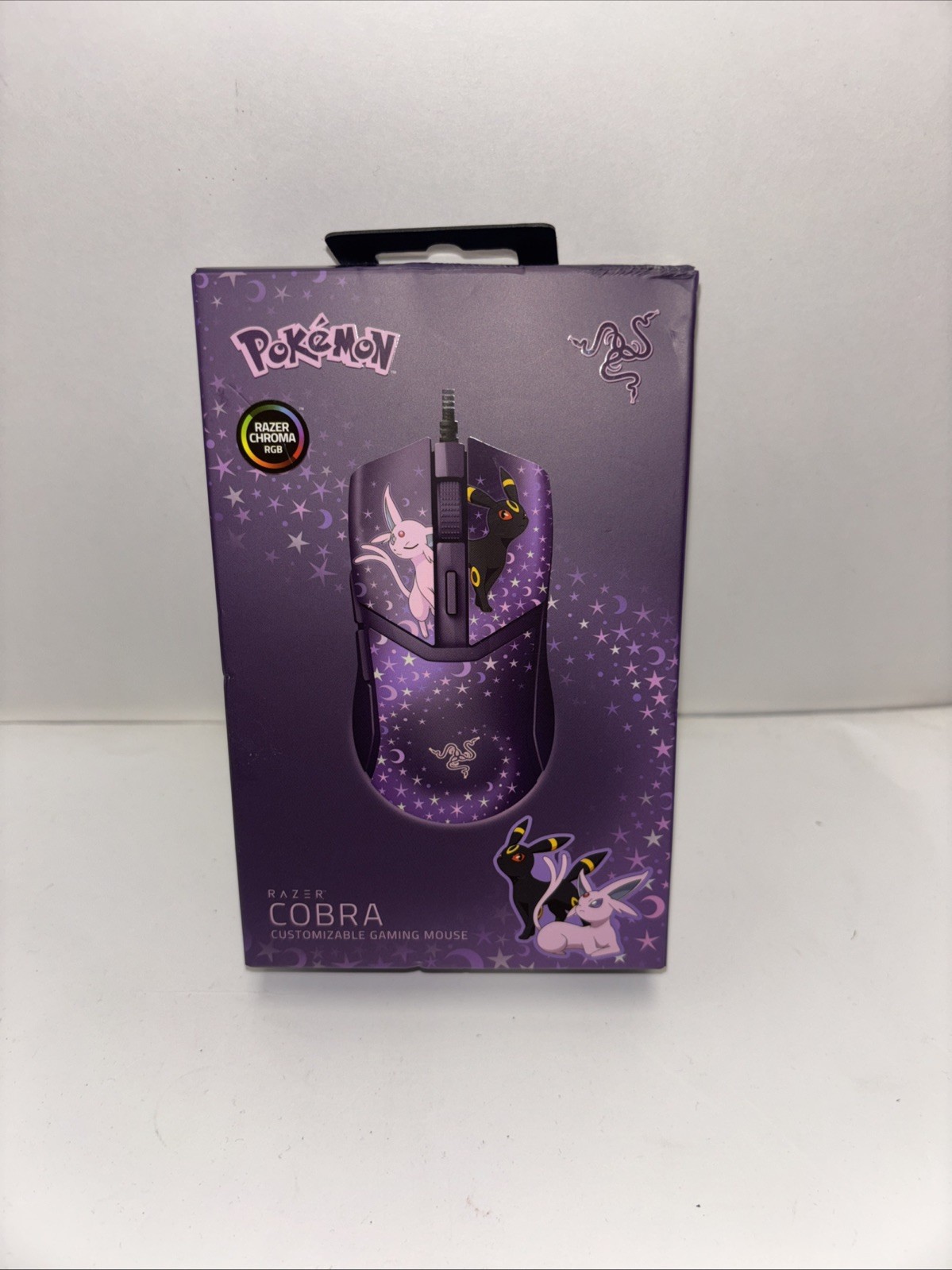 Razer Cobra Pokémon Gengar Edition Wired Optical Mouse 8500 DPI Chroma RGB NIB
