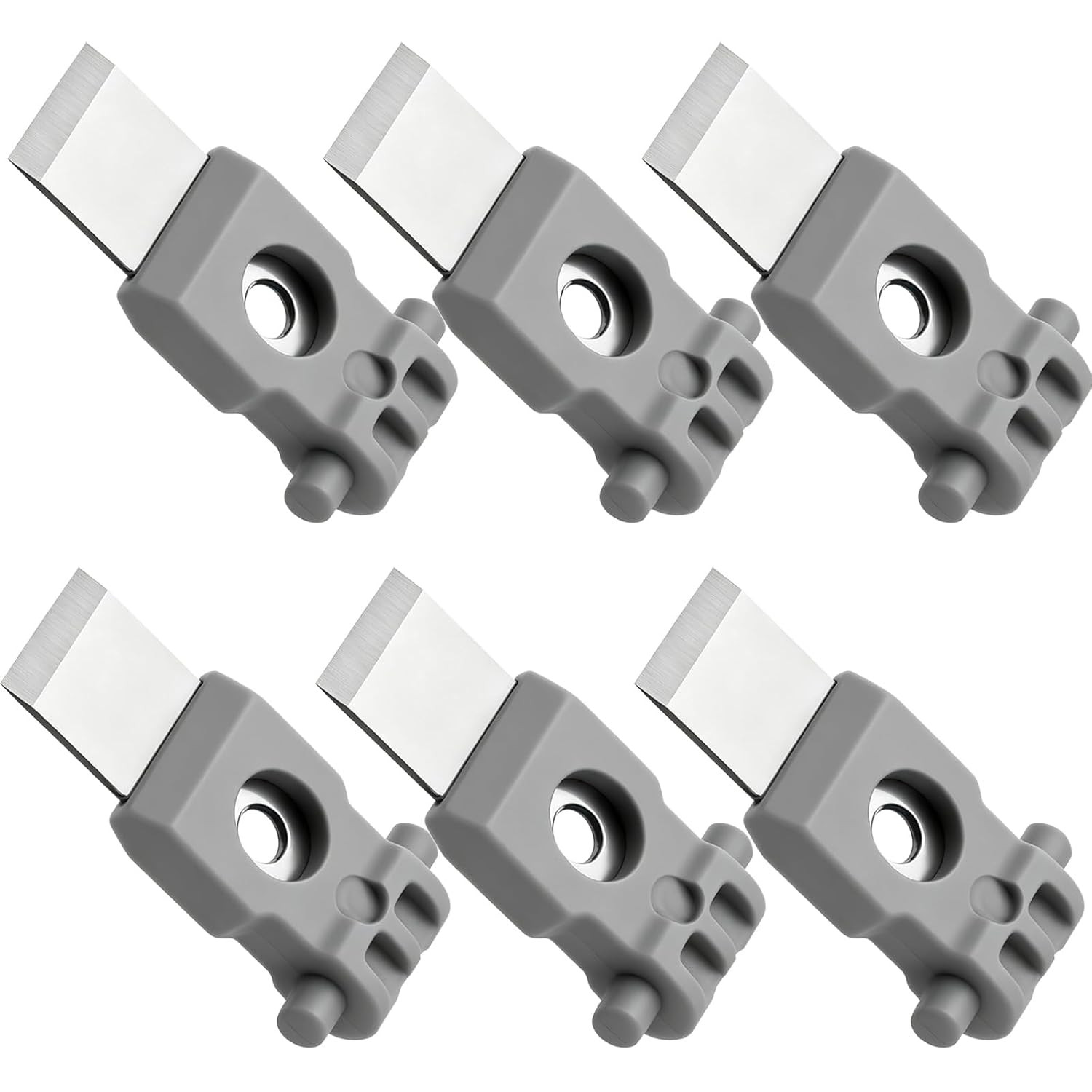 6-Pack Metal Extruder Cutter Blades for Bambu Lab P2S/P2S Combo, Heat-Resistant