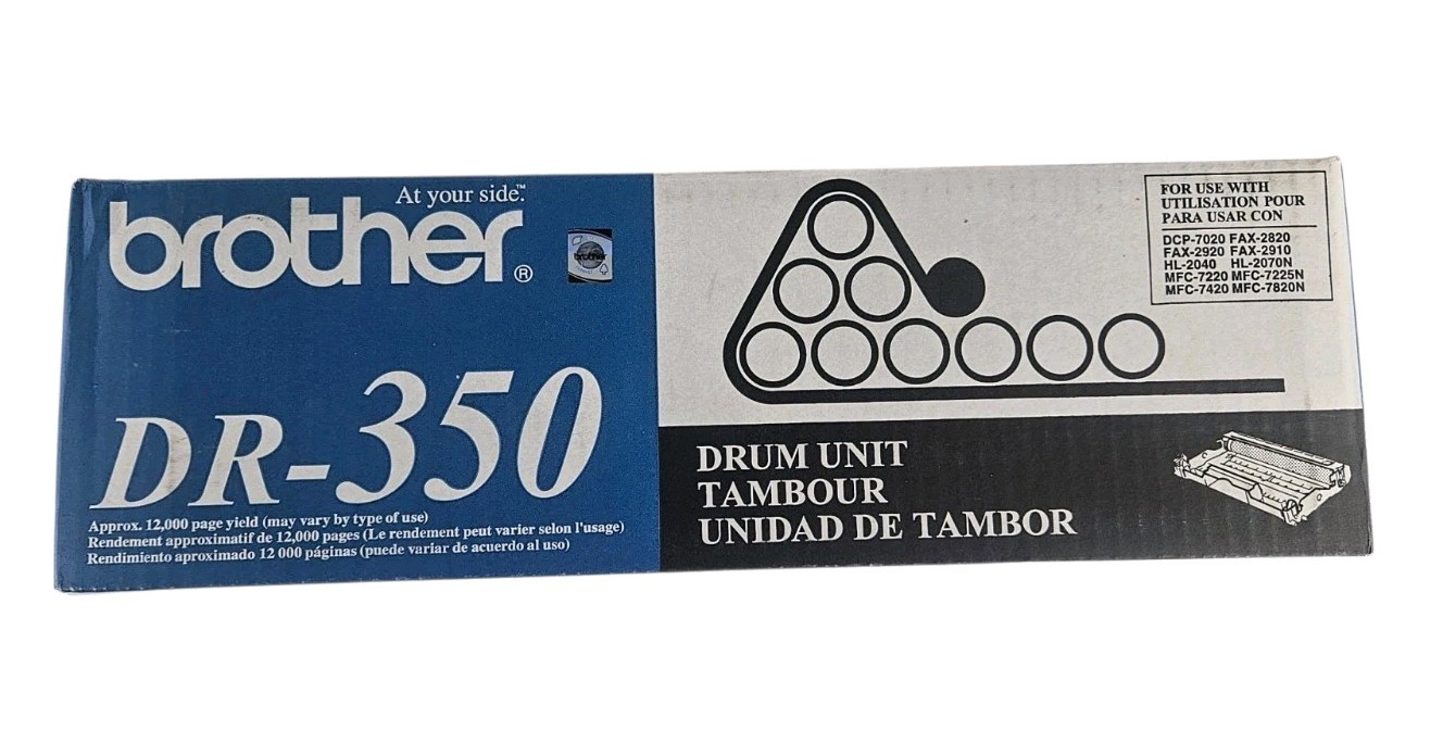 Genuine Brother DR-350 Drum Unit New In Box Resealed 