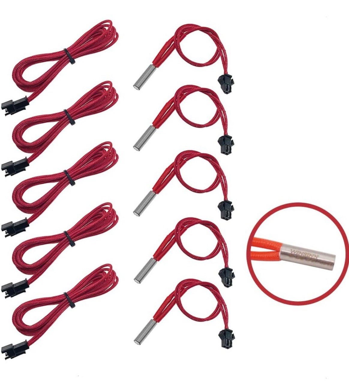WINSINN Removable 12V 40W Heater Cartridge 620 Ceramic Hotend 3D Printer