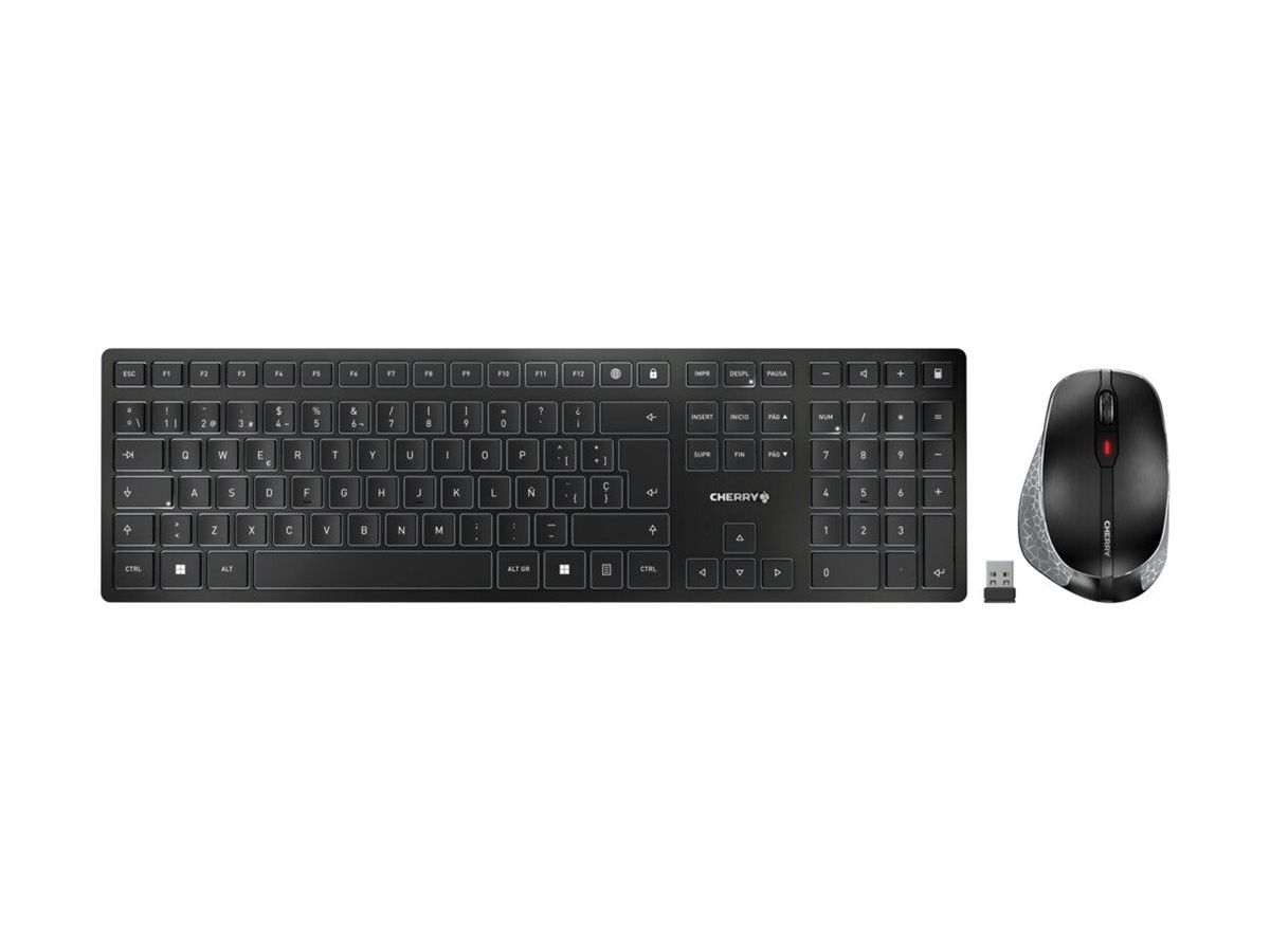 Cherry DW 9500 SLIM Keyboard-and-Mouse Set Keyboard 3000 dpi JD-9500ES-2