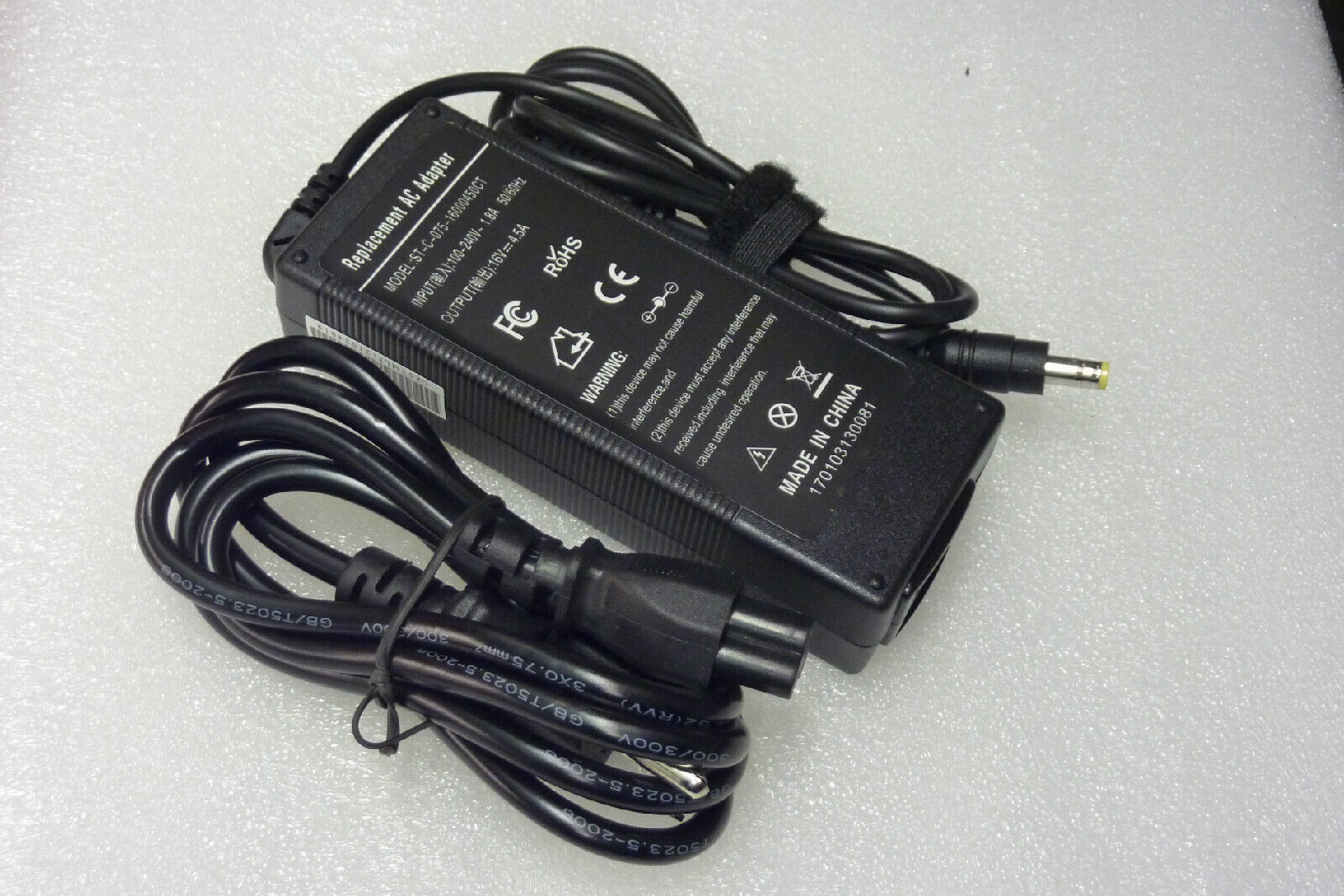 For Panasonic CF-VCBC11 CF-VCBC11U 4-Bay Battery Charger AC Power Adapter Cable