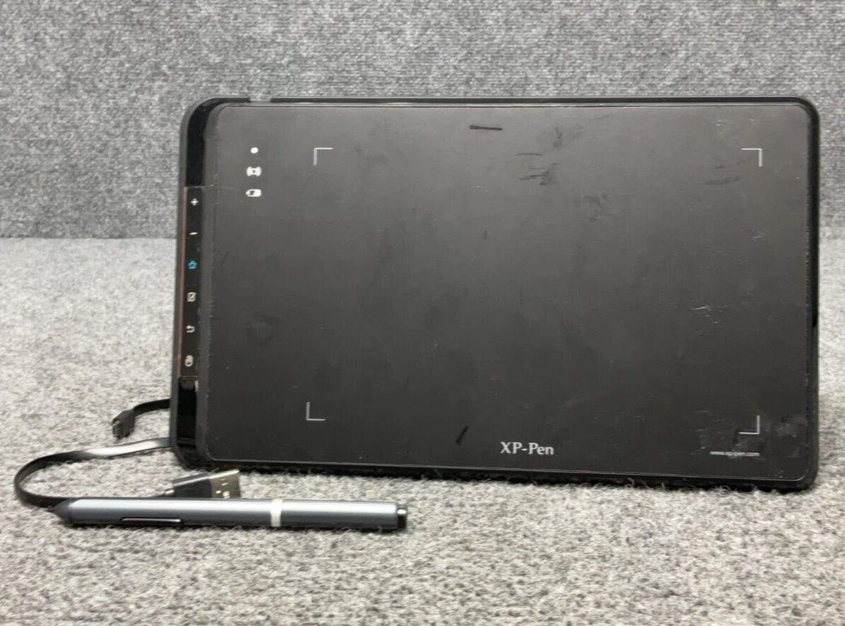 XP-Pen Star 05 Wireless Digital Drawing Tablet 21549 Used