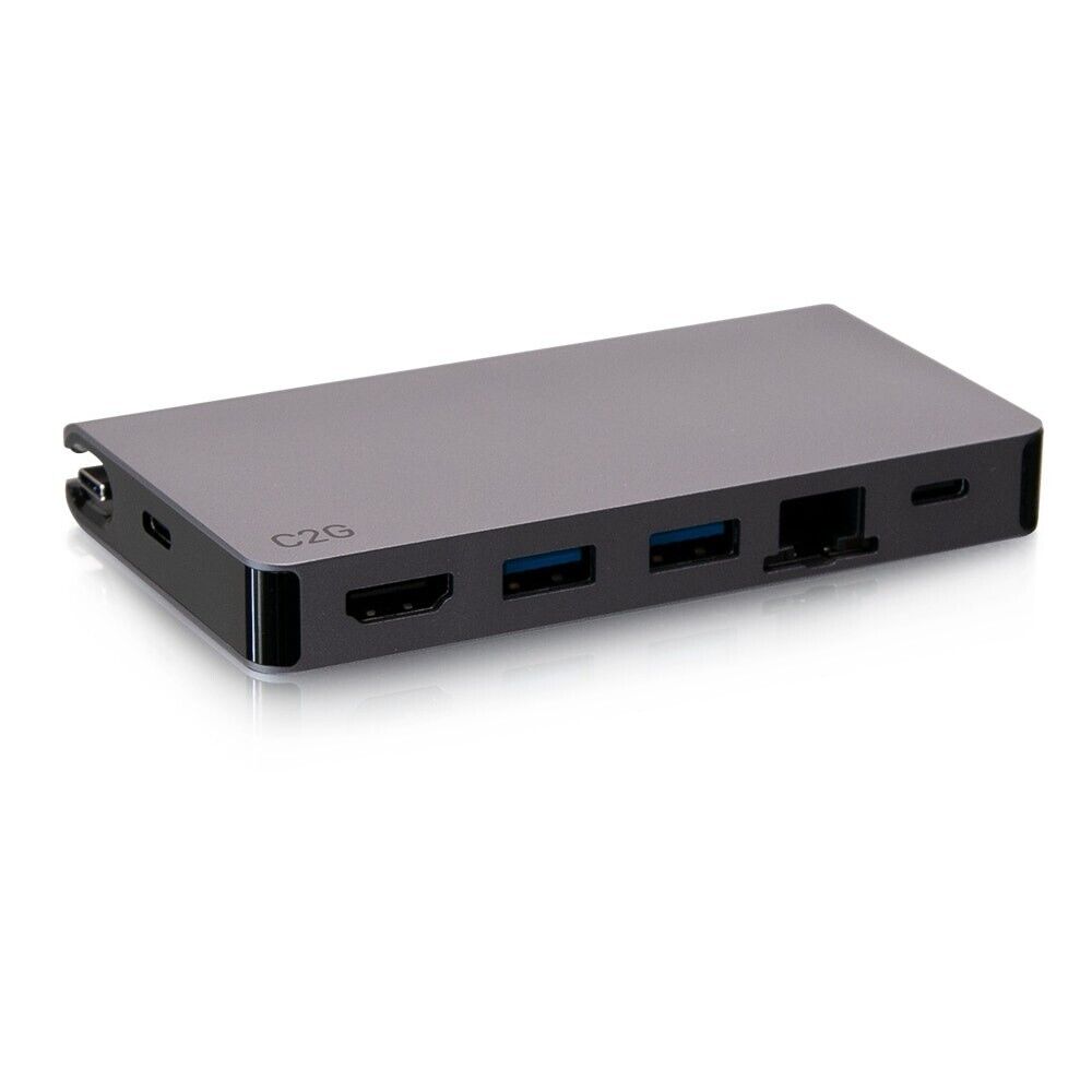 USB-C® 5-in-1 Mini Docking Station with HDMI®, Ethernet & USB-C...-C2G