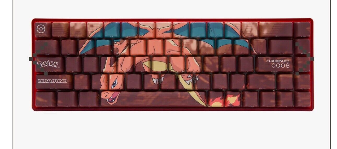 Pokémon + HG Base 65 Keyboard - Charizard LE *OOS* | IN HAND SHIPS NOW✅