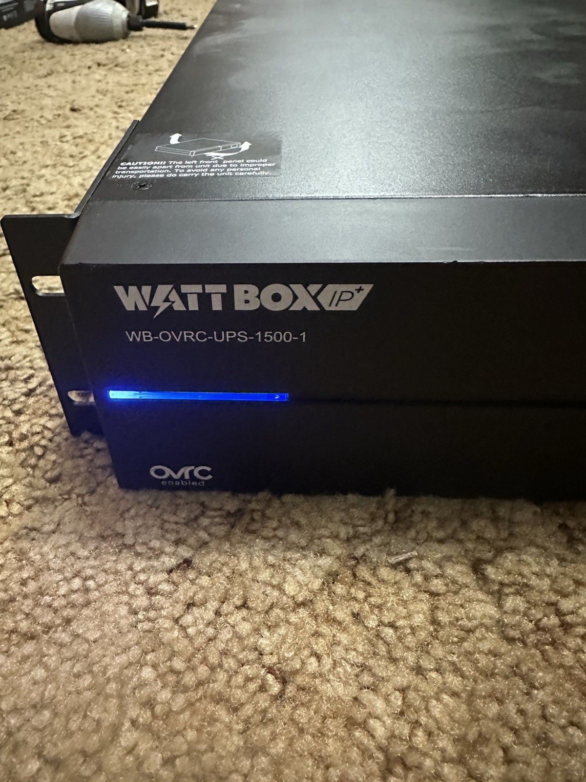 WATTBOX UPS WB-OVRC-UPS-1500-1 1500VA BATTERY - Tested 25% Battery