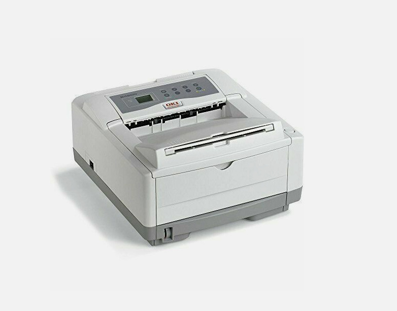 Okidata OKI B4600 Digital Laser USB Parallel Monochrome Printer White N22106A