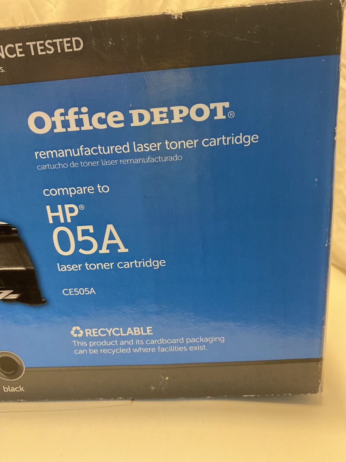 Office Depot for HP 05A (CE505A) Black Toner Printer Cartridge for HP LaserJet