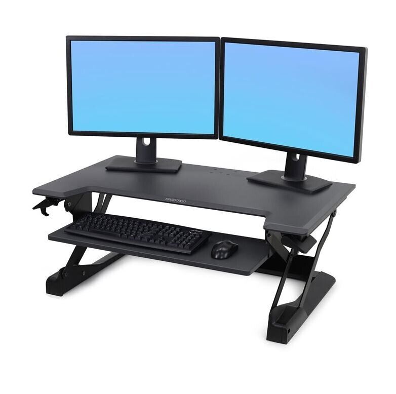 Ergotron WorkFit-TL Desktop Adjustable Height Sit/Stand Converter 4 Work Home