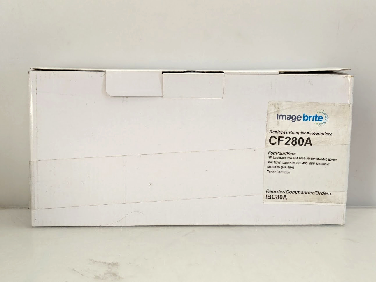 Image Brite CF280A Black Toner Cartridge Replacement For HP LaserJet Pro IBC80A