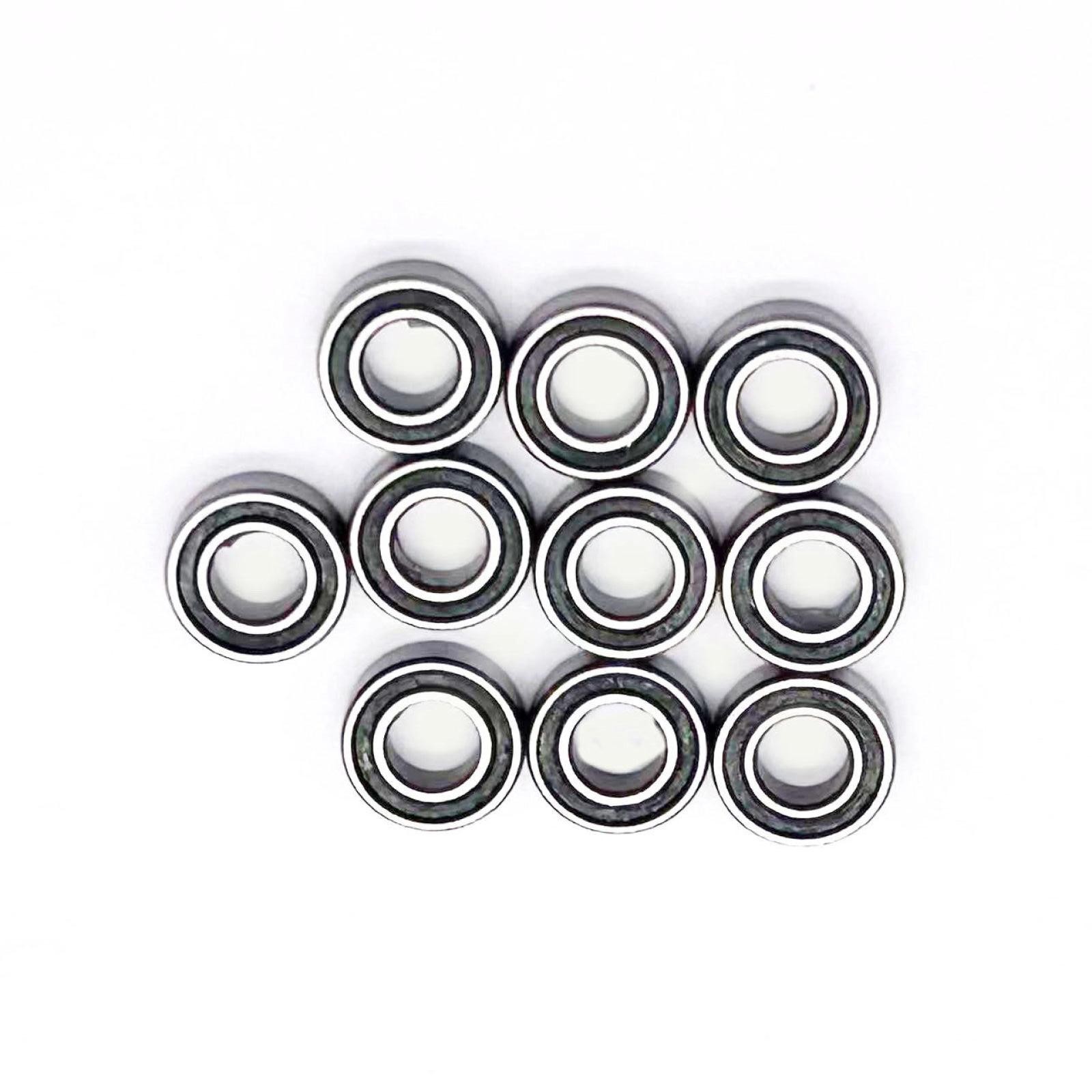 10pcs R166-2RS Deep Groove Ball Bearing 3/16x3/8x1/8 Sealed Bearing 1/8-inchx