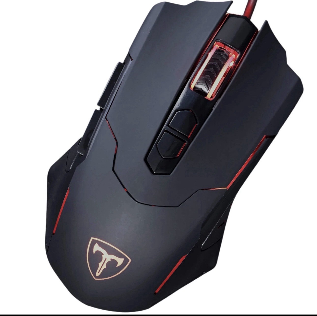 Pictek T7 Wired Gaming Mouse - 7200 DPI, 7 Programmable Buttons, RGB Lighting