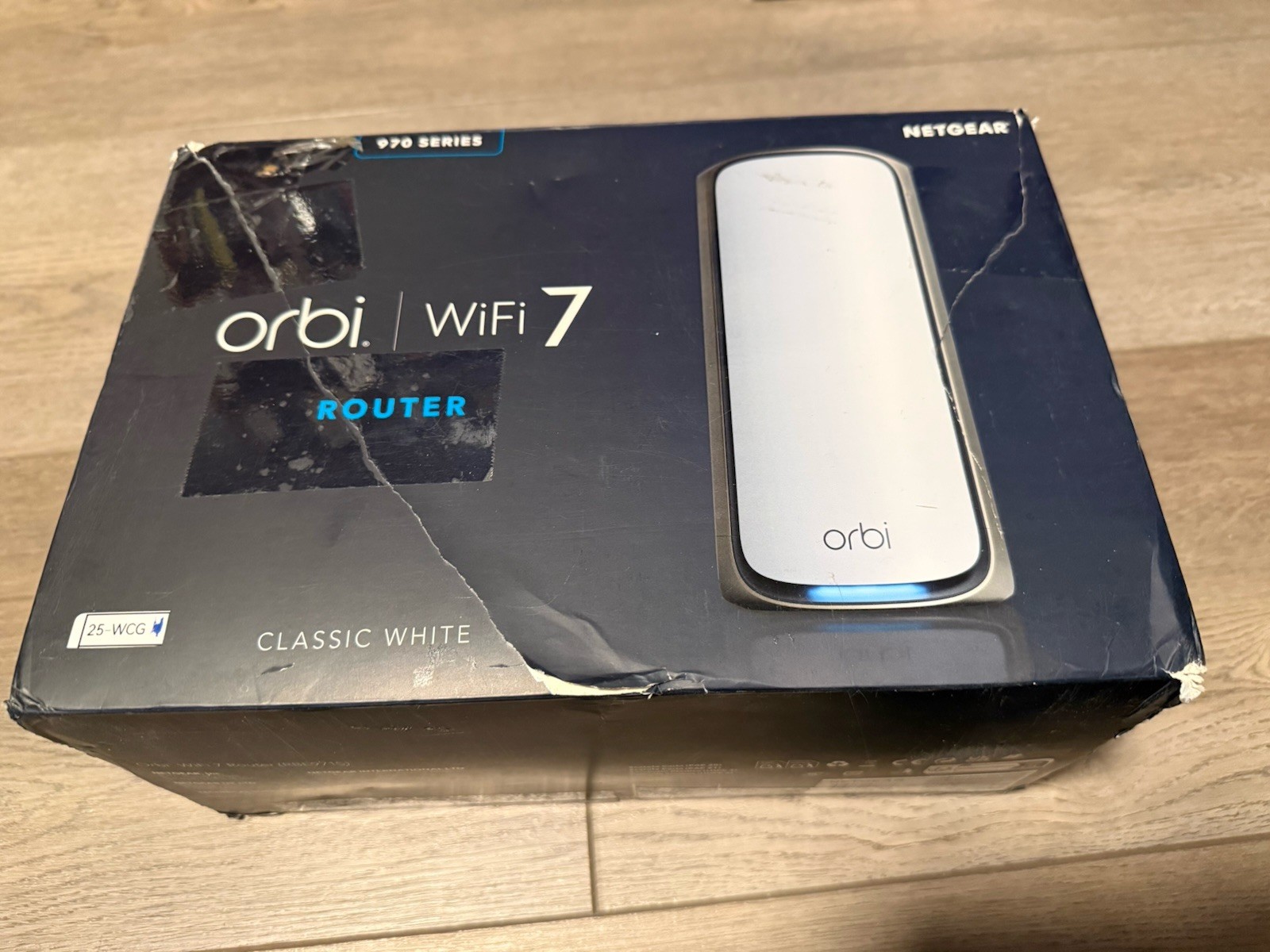 NETGEAR RBE971 ORBI 970 SERIES QUAD-BAND WIFI 7 MESH ROUTER
