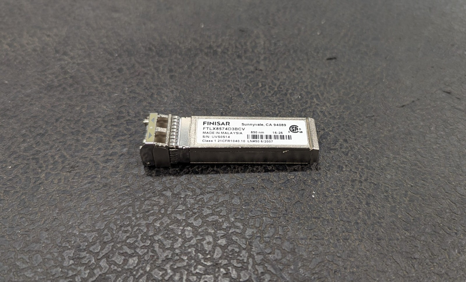 Finisar FTLX8574D3BCV 1G/10G Dual-Rate SFP+ Optical Transceiver