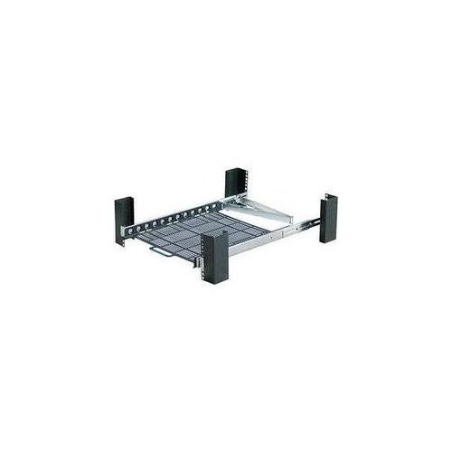 Rack Solutions 1U Dry Sliding Computer Shelf with Cable Management Arm