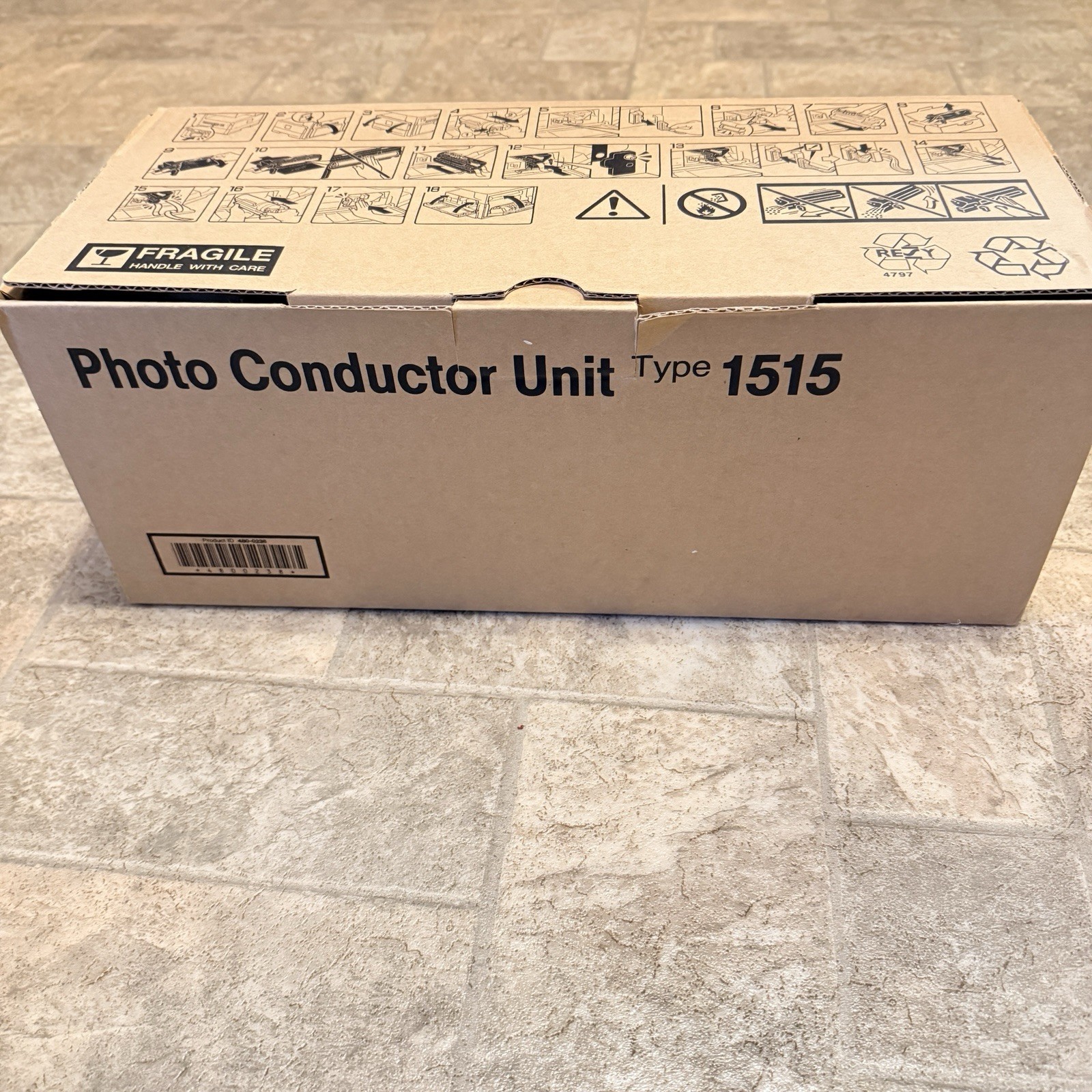 Genuine Ricoh 411844 Black Drum Unit Type 1515 - Aficio 1515/Aficio MP 161/201F