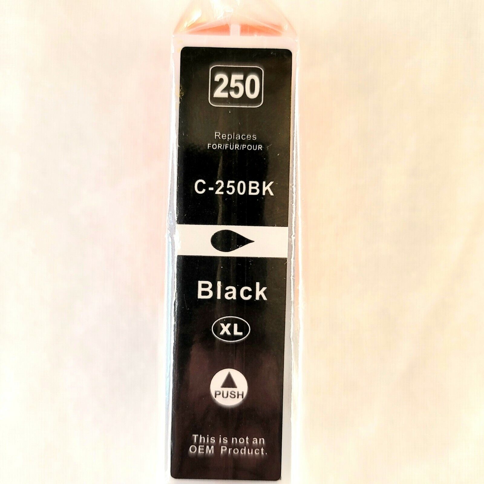 Ink Cartridge C-250BK Black XL For Canon Printers