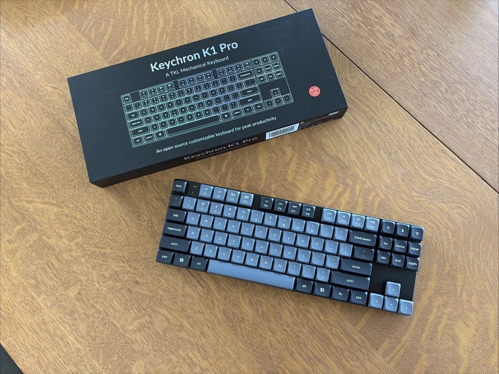 New in Open Box Keychron K1 Pro TKL Wireless Mechanical Keyboard K1P-H3
