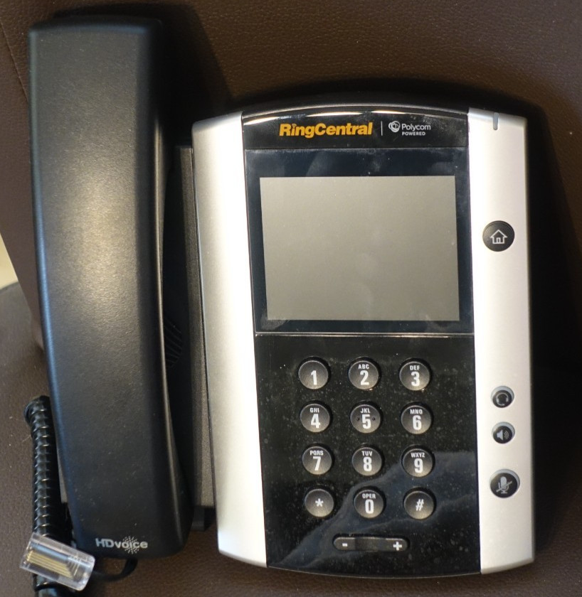 Polycom VVX 501 RingCentral IP Phone - Black