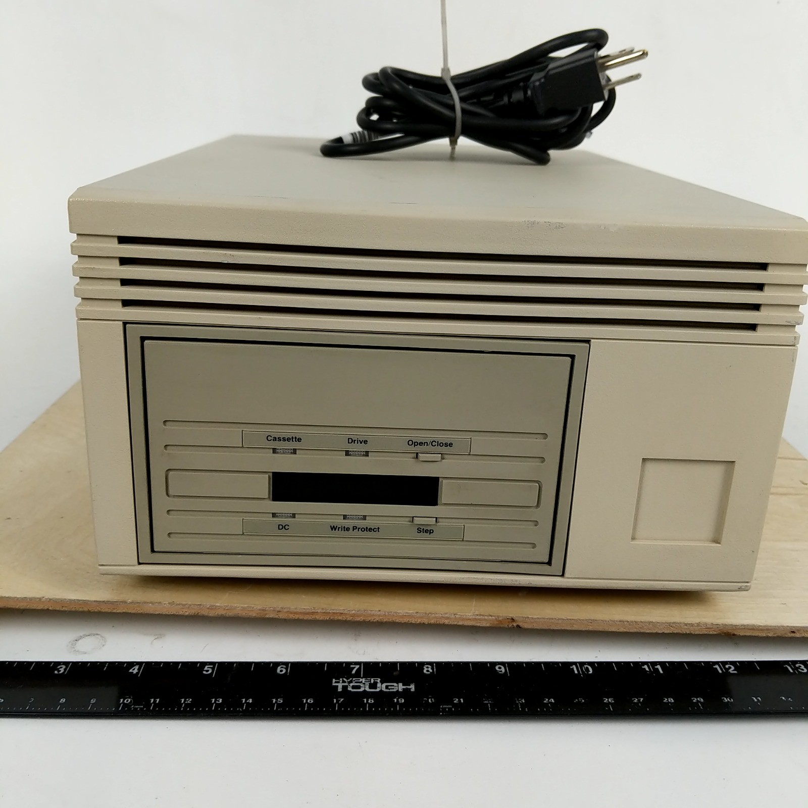 Vintage Archive Tape Drive External SCSI Untested Powers On