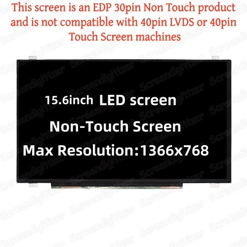 LCDBros Screen Replacement for Dell Inspiron 3580 3583 3593 P75F (30pin HD 