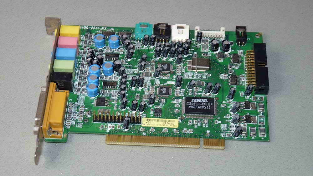 Turtle Beach Santa Cruz TB400-2541-02 PCI Sound Card Crystal CS4630