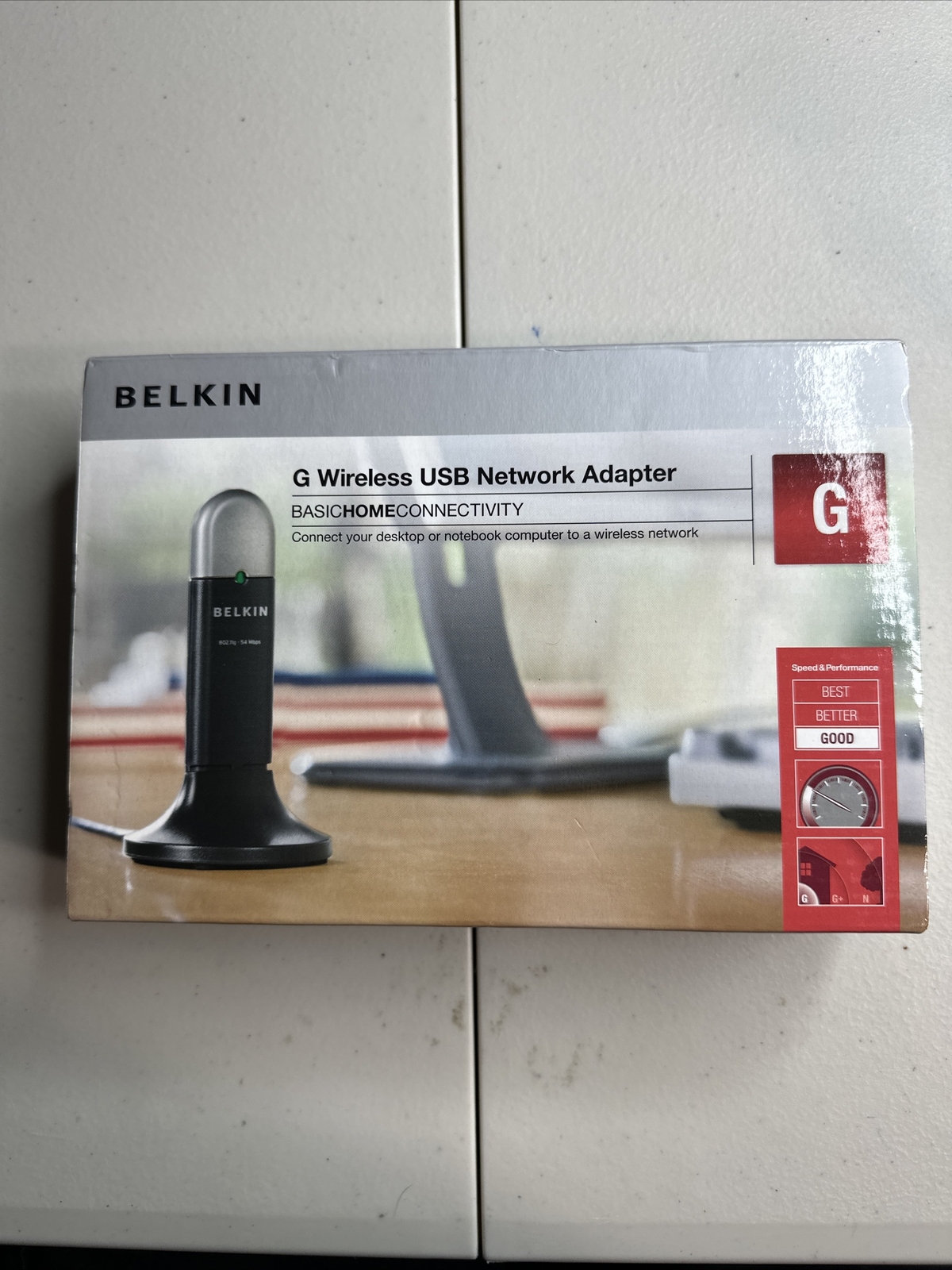 Belkin G Wireless USB Network Adapter Basic Home Connectivity
