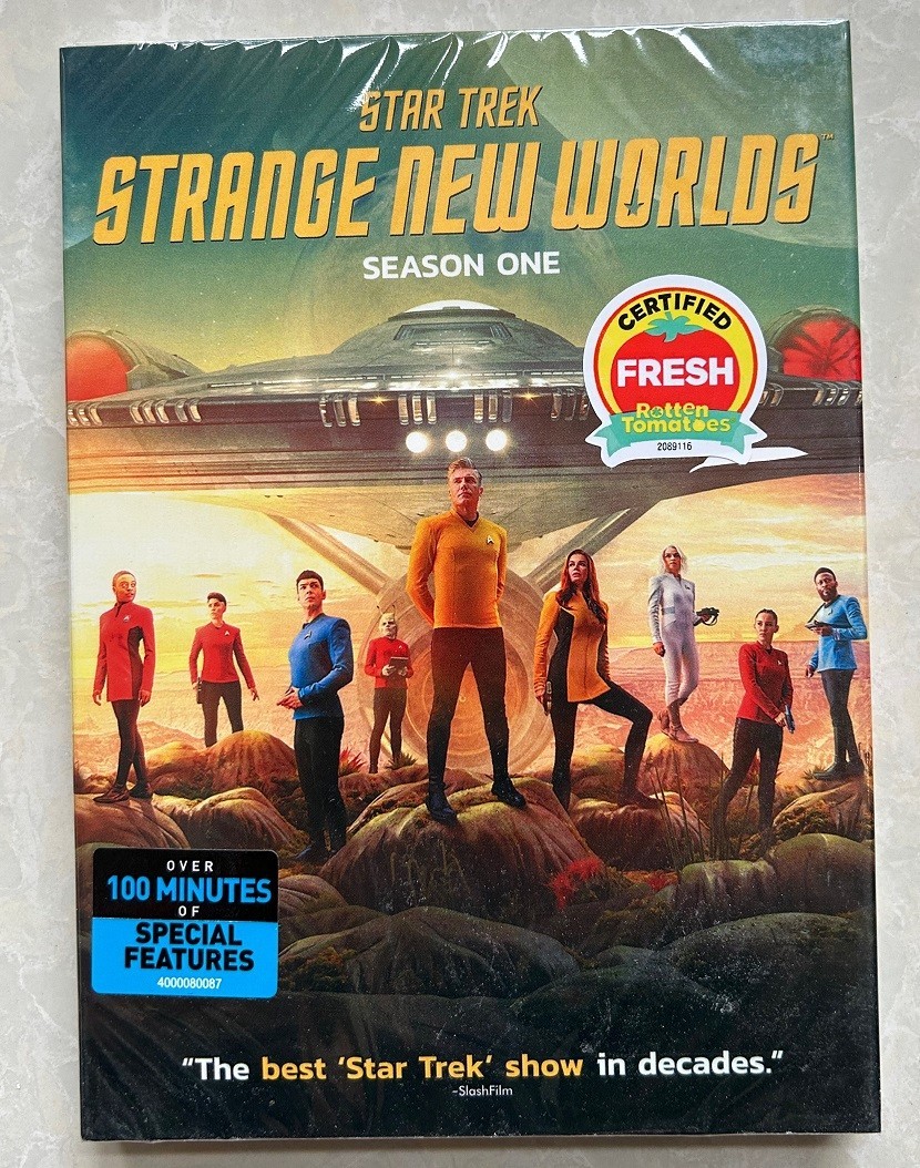 Star Trek Strange New Worlds: The Complete one Season 1 (DVD, 2021, 4-Disc Set)