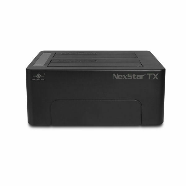 Vantec Dual Bay 2.5inch/3.5inch HDD Docking Station USB3.0, NST-D428S3-BK