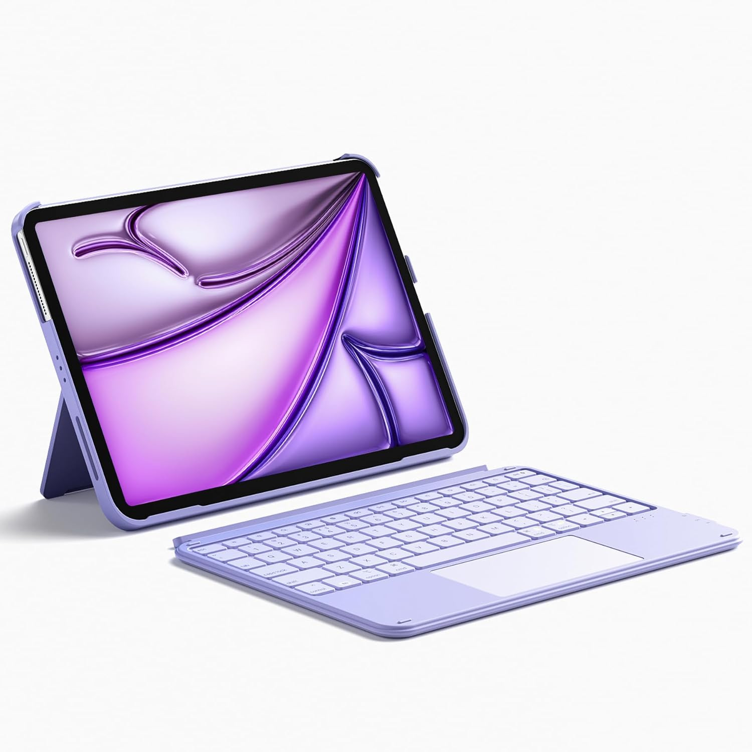 Inateck for iPad 10th Generation Case with Keyboard,Ultralight Purple 