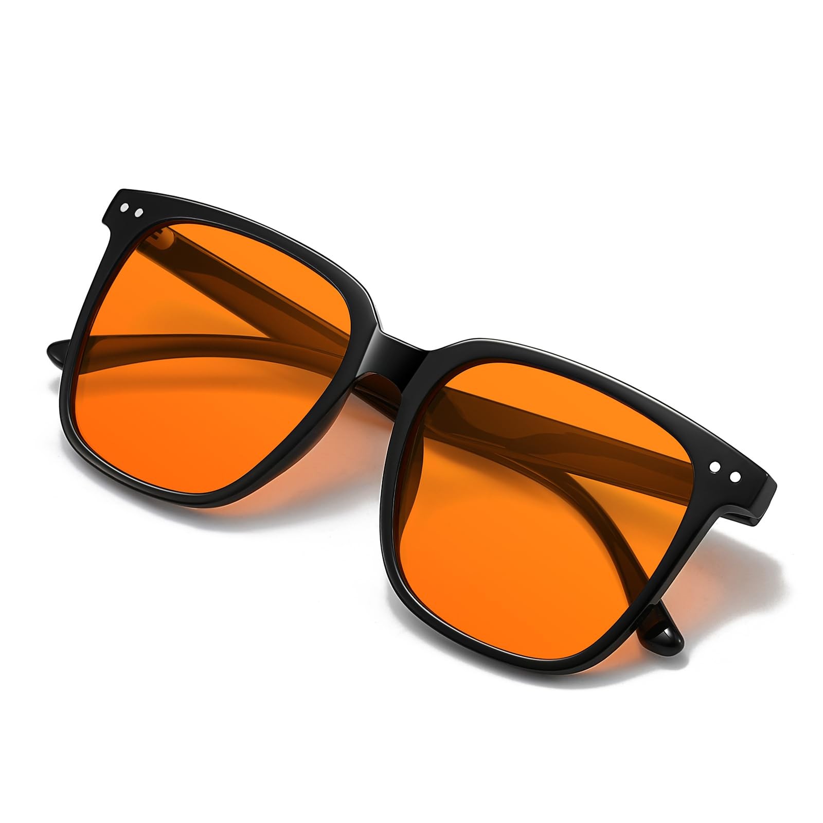 Blue Light Blocking Glasses for Gaming & Computer, Anti Eyestrain Orange Tint...