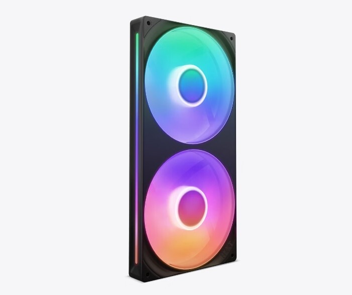 NZXT F280 RGB CORE MATTE BLACK  -Express ship