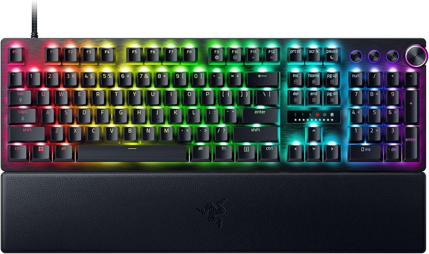 Razer Huntsman V3 Pro Wired Analog Optical Esports Keyboard Certified Refurb