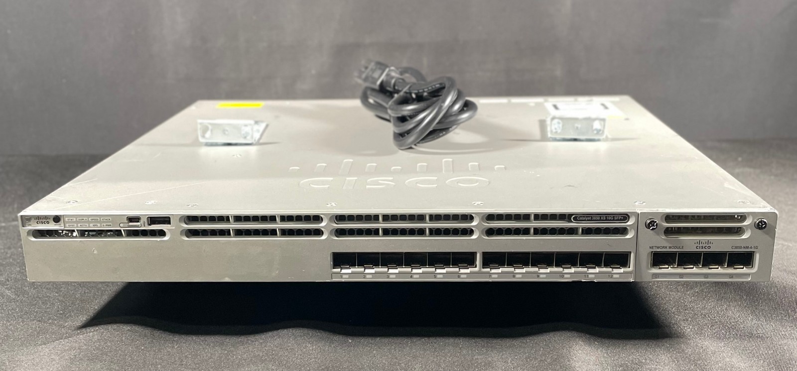 Cisco Catalyst WS-C3850-12XS-E 12-Port SFP+ Ethernet  Switch-Same Day Shipping