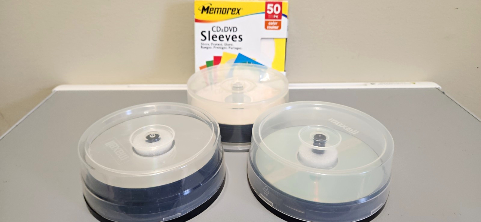 Maxell and Sony Blank CD's