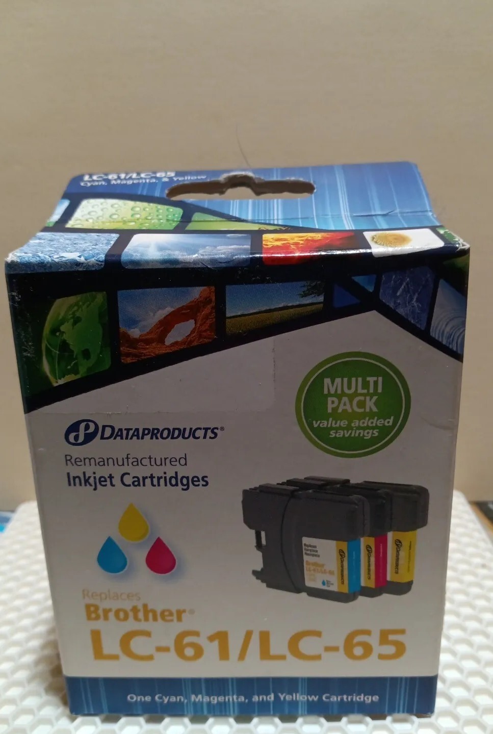 Dataproducts Reman Inkjet Ink Cartridge Replaces BROTHER LC-61/LC-65 TRICOLOR