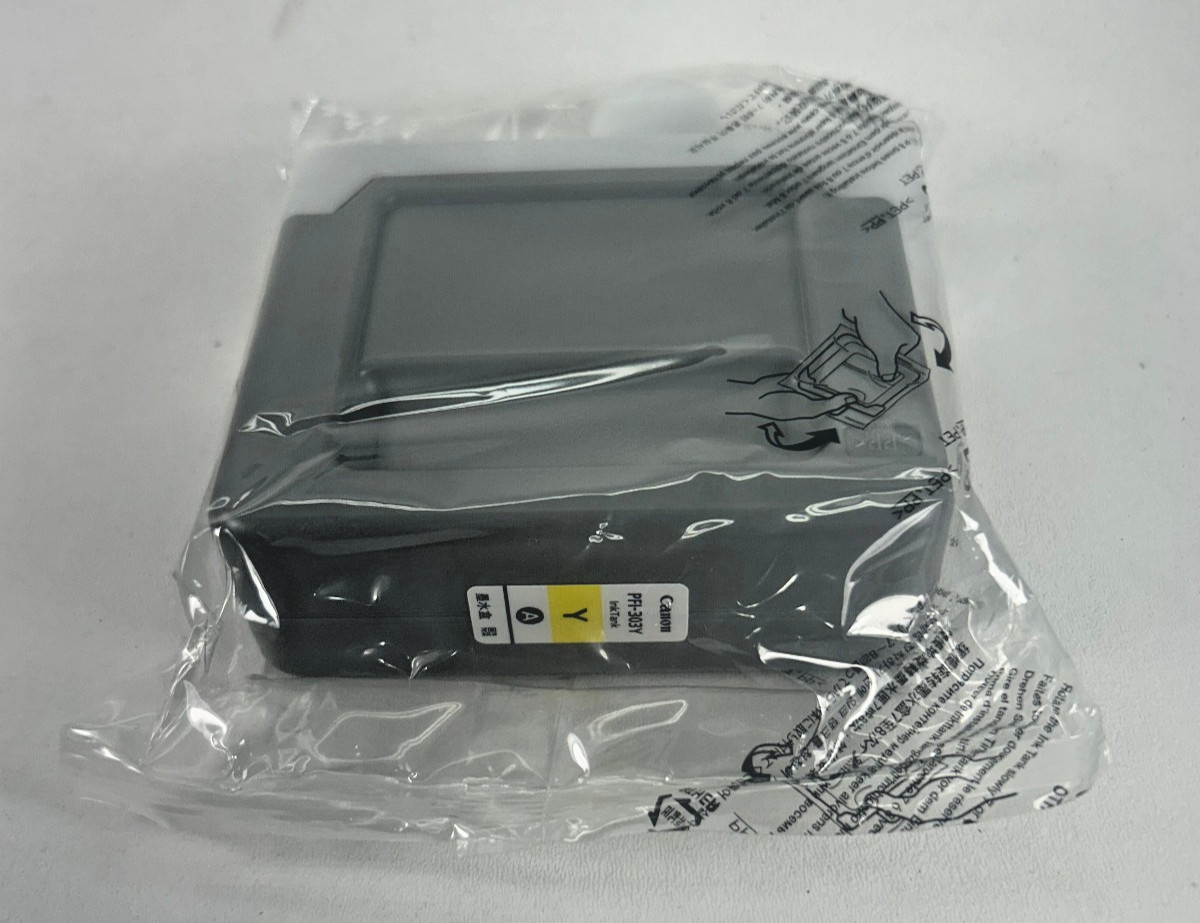GENUINE Canon PFI-303Y Yellow Ink for imagePROGRAF iPF810 iPF815 iPF820 iPF825
