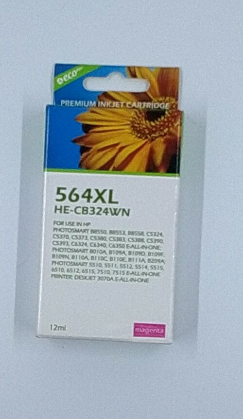 ECOPLUS compatible for HP# 564xl (CB324WN),  MAGENTA INK
