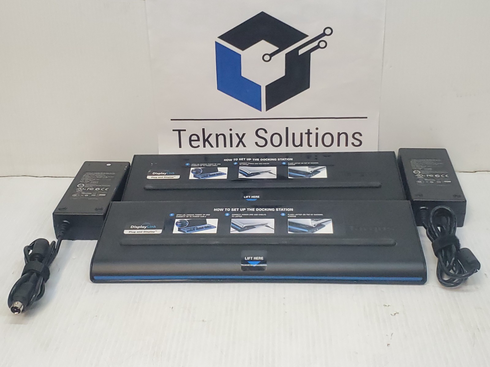 Targus ACP71USZ Universal USB3 DUAL DVi HDMI Docking Station POWER TIPS Lot of 2