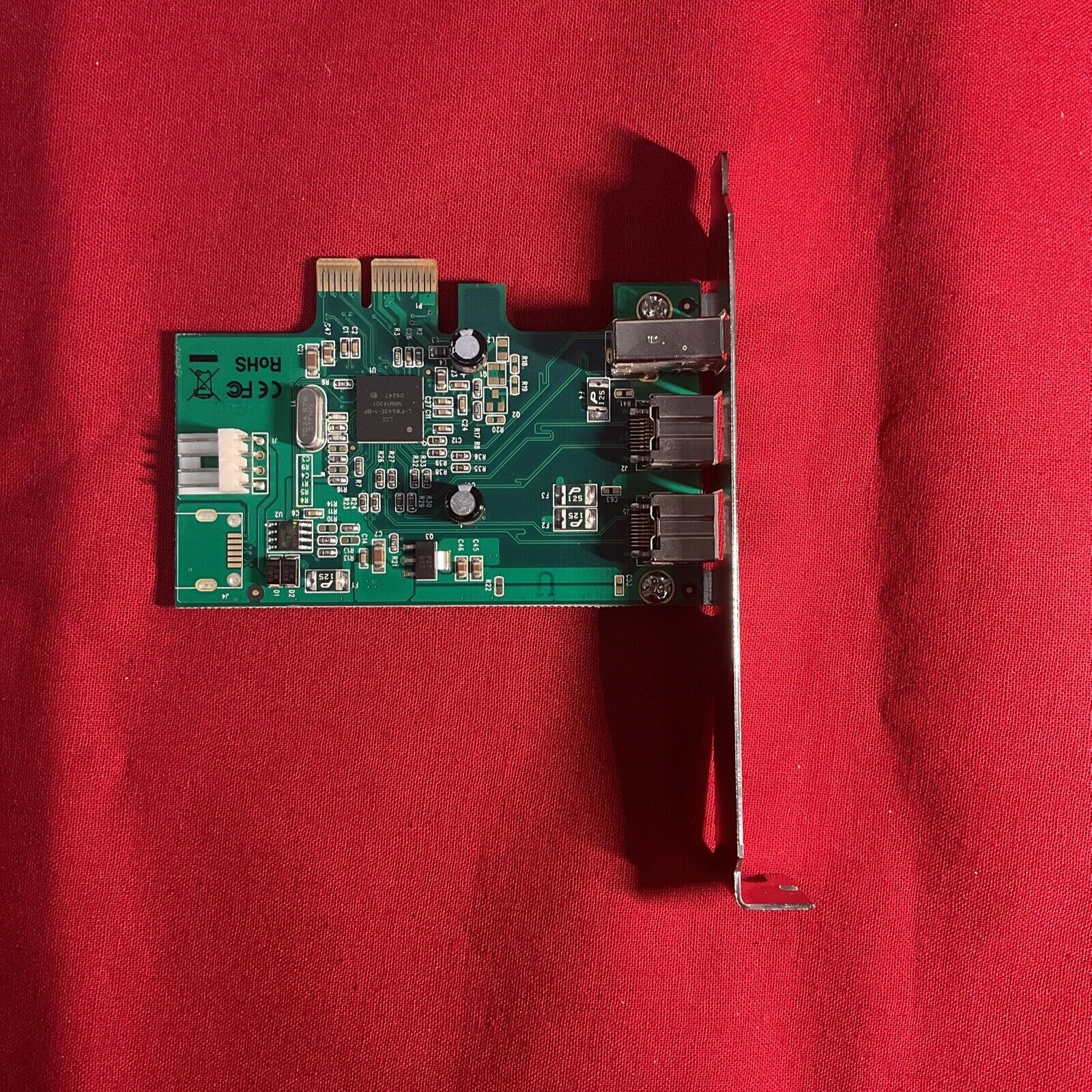 StarTech.com 3 Port 2b 1a 1394 PCI Express FireWire Card (PEX1394B3)