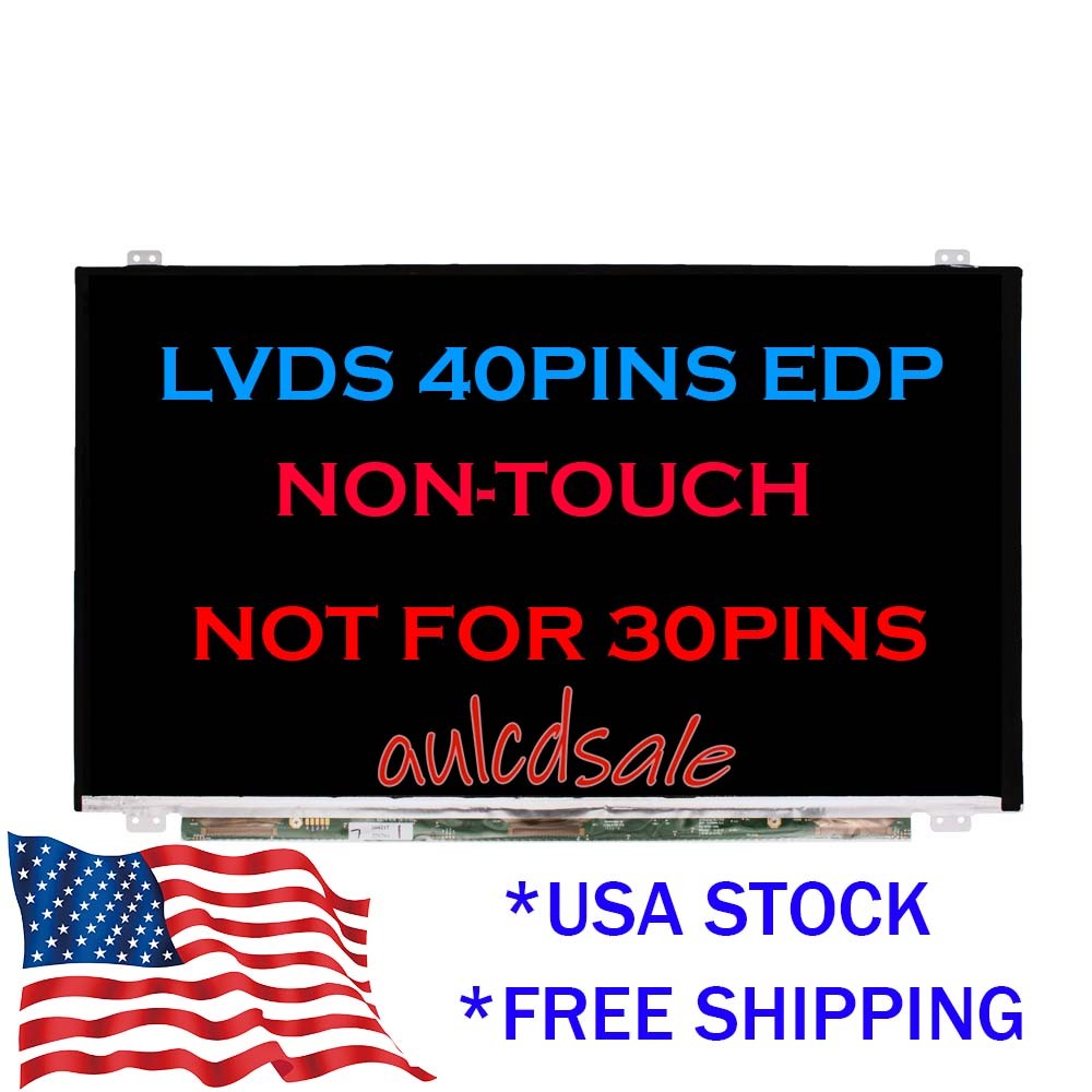 15.6in For HP 15-R131WM 40 Pins Screen Replacement LCD LED Display 1366x768 HD