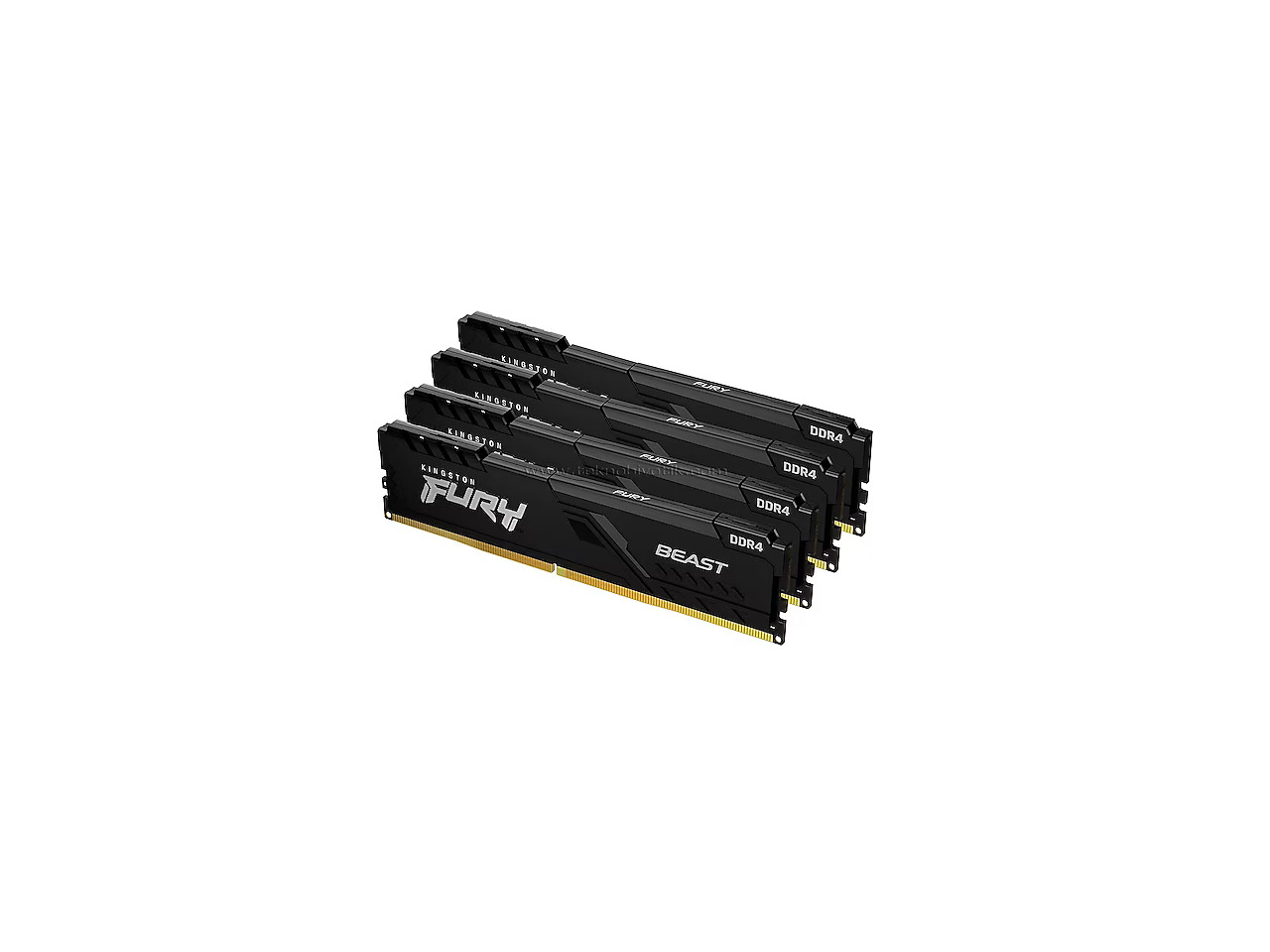 Kingston FURY Beast 128GB (4 x 32GB) 288-Pin PC RAM DDR5 5200 (PC5 41600) Memory