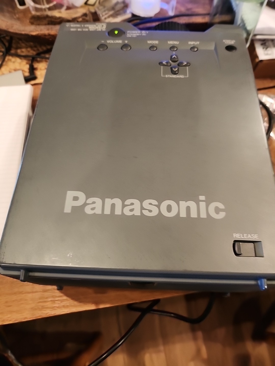 Panasonic LCD Projector SVGA Conference Room Model PT-L556U 