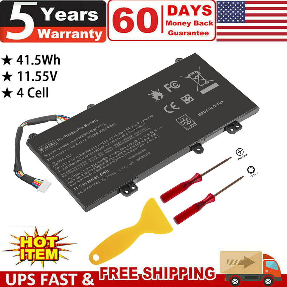 SG03XL 849314-850 Battery for HP Envy M7 Series Notebook M7-u109dx M7-u009dx