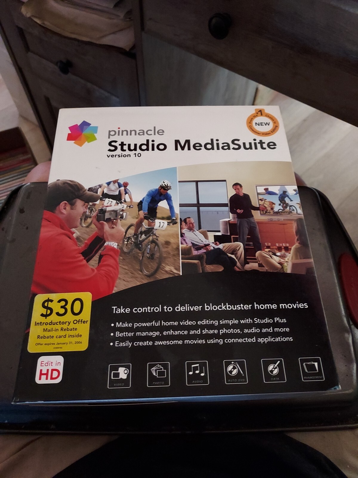 PINNACLE STUDIO MEDIASUITE VERSION 10 BRAND NEW IN BOX