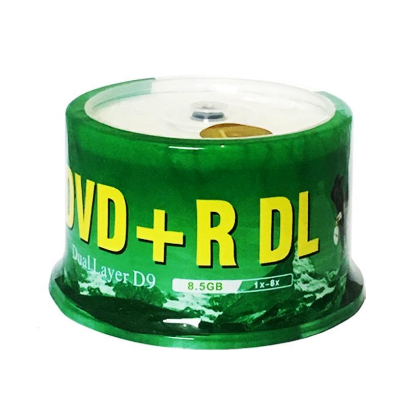 50 Pack Blank Printable 240min 8x DVD+R DL Dual Layer 8.5GB D9 DVD Disc For Xbox