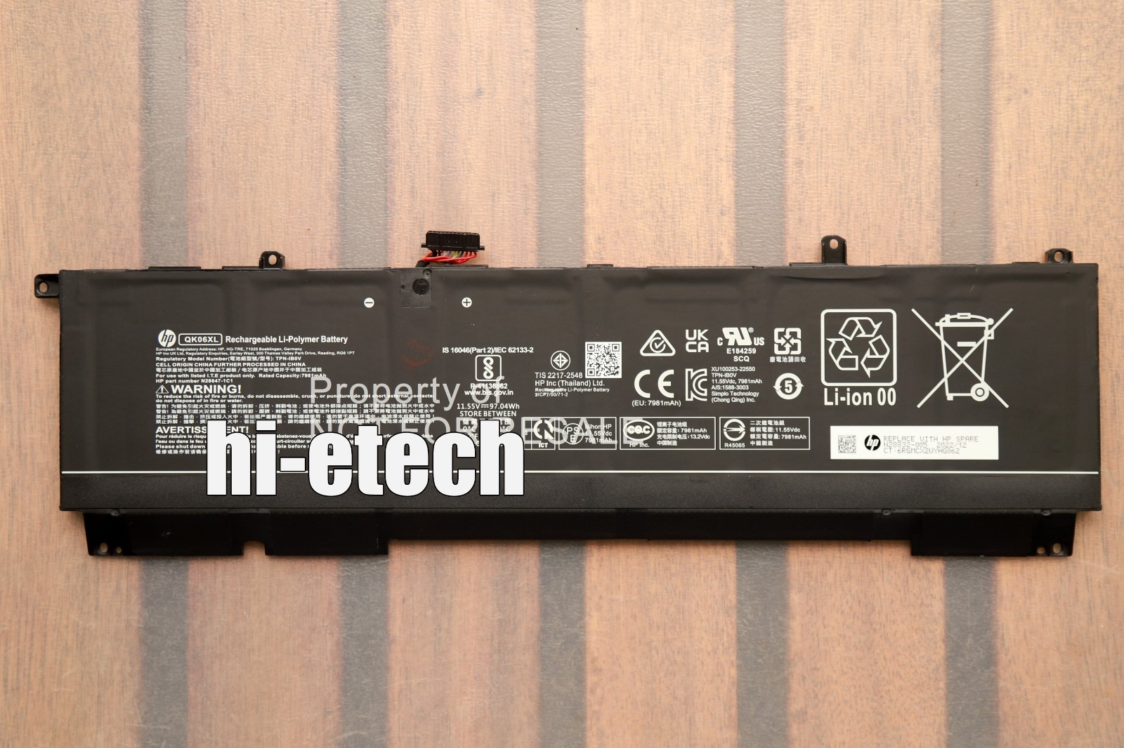 Genuine QK06XL Battery for HP OMEN Transcend 16-u0195ng 16-u0015nf 16-u0000sl