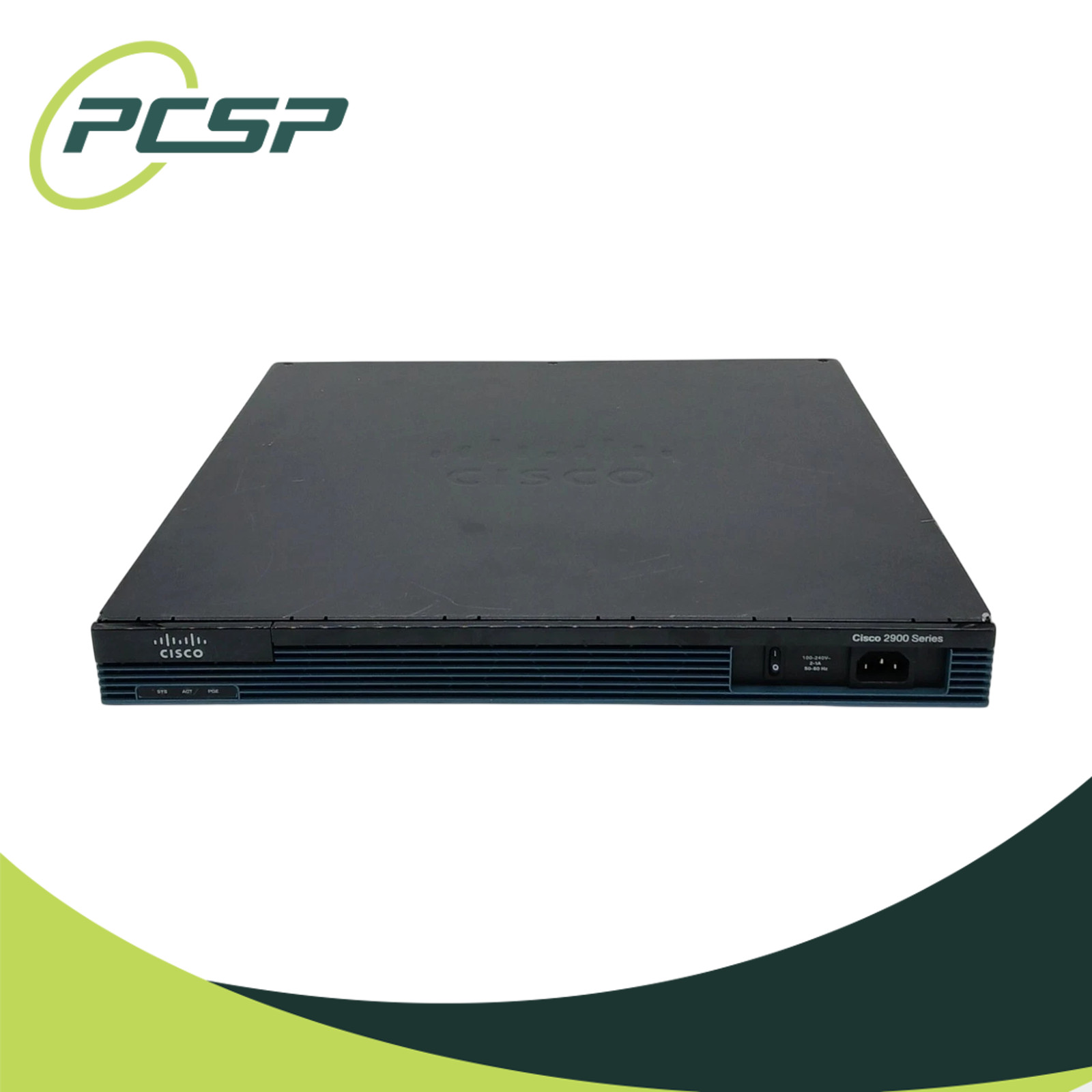 Cisco 2901 CISCO2901/K9 Router w/ HWIC-16A & EHWIC-1GE-SFP-CU Gigabit ISR