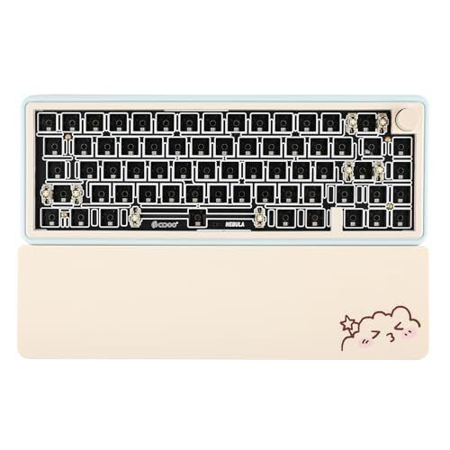  CIDOO NEBULA 65% VIA-programmable Mechanical Keyboard DIY Blue