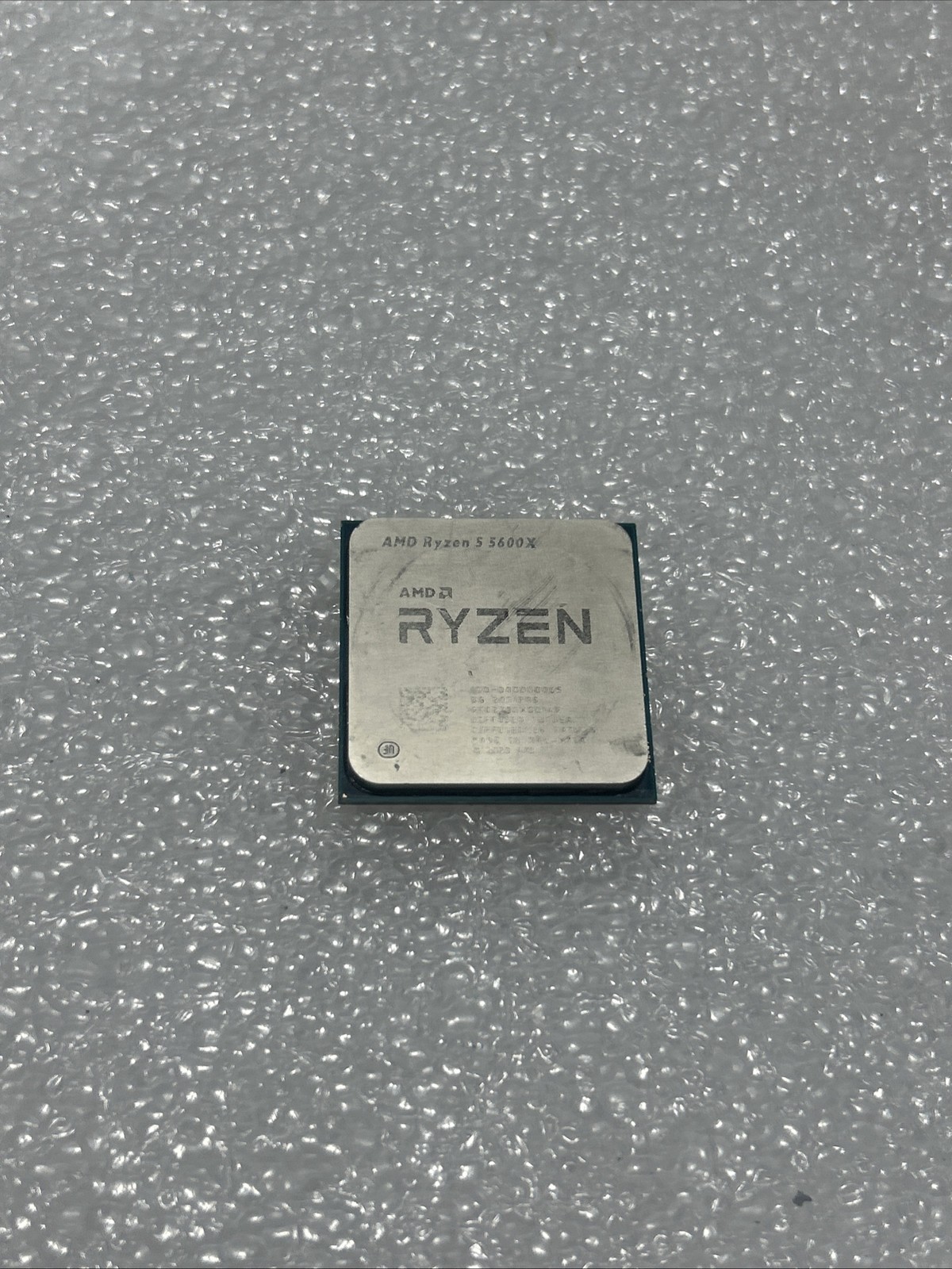 Used AMD Ryzen 5 5600X R5 5600X 6-Core 12-Thread 3.7-4.6GHz AM4 CPU Processor AZ